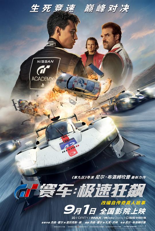 [4K蓝光]2023高分动作《GT赛车：极速狂飙》1080p.国英双语.BD中英双字