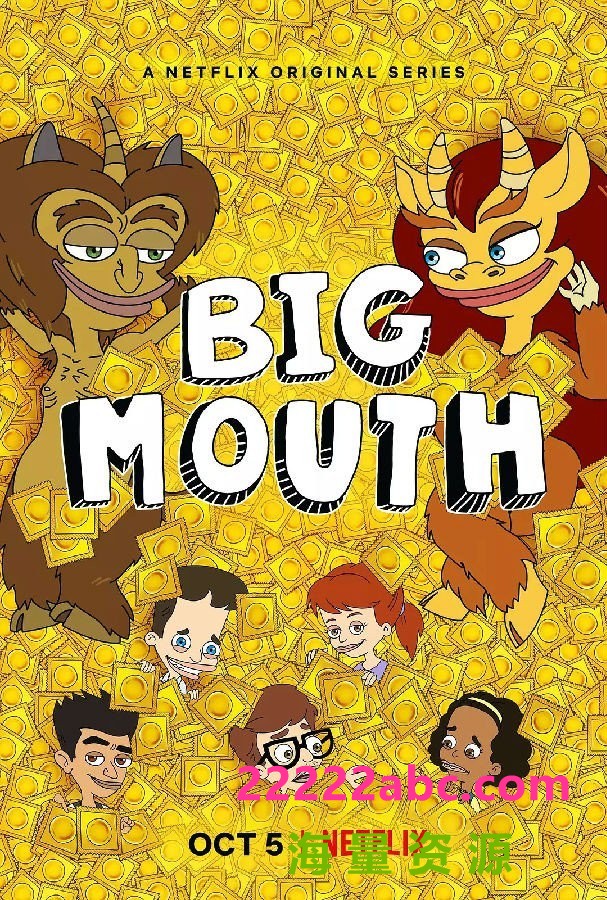 [4K蓝光][大嘴巴/青春无密 Big Mouth 第二季][全10集][英语中字]