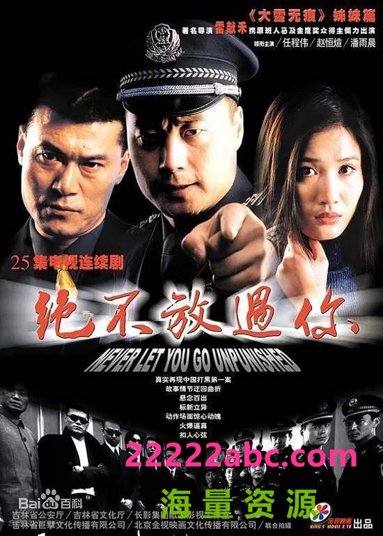 [4K蓝光][绝不放过你]（全25集）[2160P][高清]MKV][22.51 GB][每集900M][2002年] [国语中字]